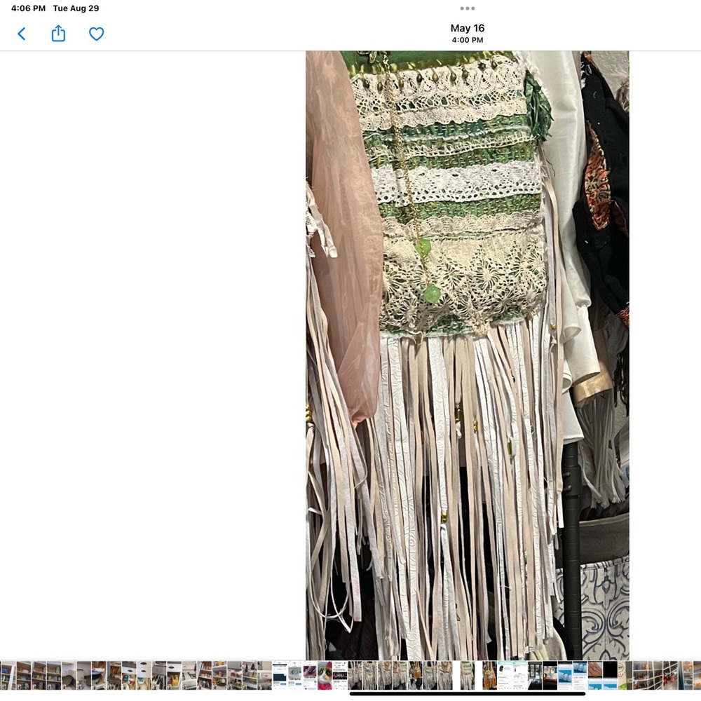 Artisan Boho/hippy, festival bag.  Cross body…perfect to Cary your lap top in.